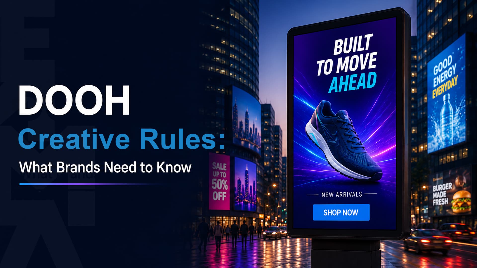 DOOH Creative Rules: What Brands Need to Know