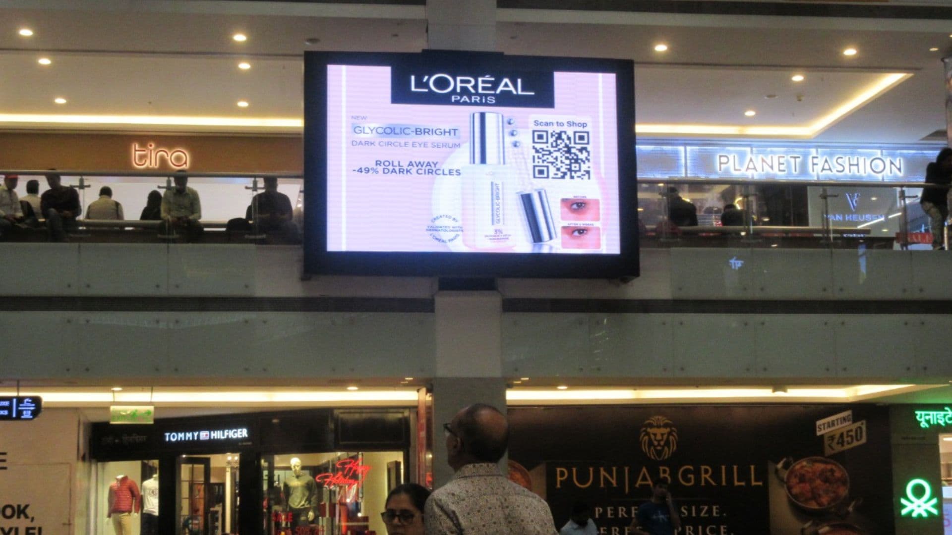 Loreal catches the eye of Millenial and Gen-Z Shoppers via DOOH